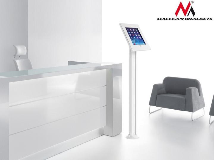 Image du produit Maclean Rack holder for advertising tablet of floor lock, MC-678 iPad 2/3/4/Air/Air2
