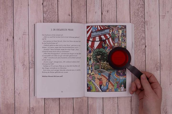 Immagine prodotto Findest du die Spur? - Der grosse Brand (Tedesco, Apprendimento e puzzle Loewe, Creativo Loewe, Gioacchino roucchino, Lydia skin shield, 2022)