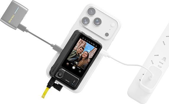 Actual product image 7Ryms Qshot V2 PRO Wireless Phone Monitor Screen Black