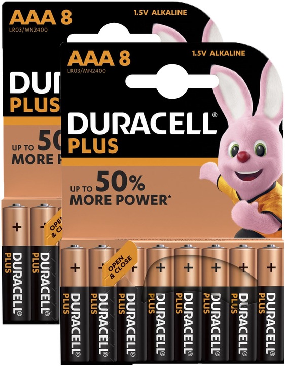 Produktbild Duracell Plus Power (16 Stk., AAA)