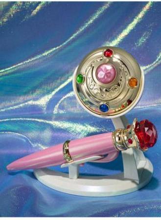 Actual product image Bandai Namco Sailor Moon Proplica Replik Verwandlungsbrosche & Verwandlungsfüller Set Brilliant Color Edition