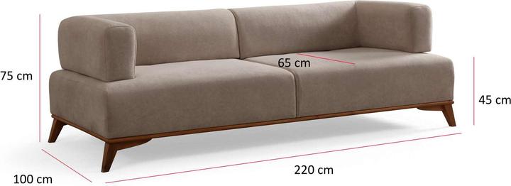 Produktbild Atelier del Sofa Hera 3-Seat Sofa (3-Sitzer)