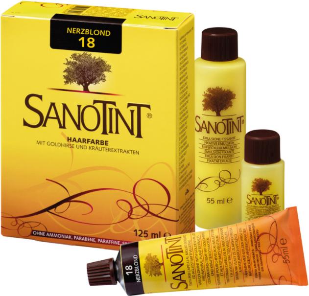 Produktbild Sanotint Haarfarbe 18 nerzblond (Nerzblond)