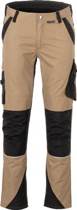 Planam Work trousers Norit 6403, sand/black, size 46 (46, 46)