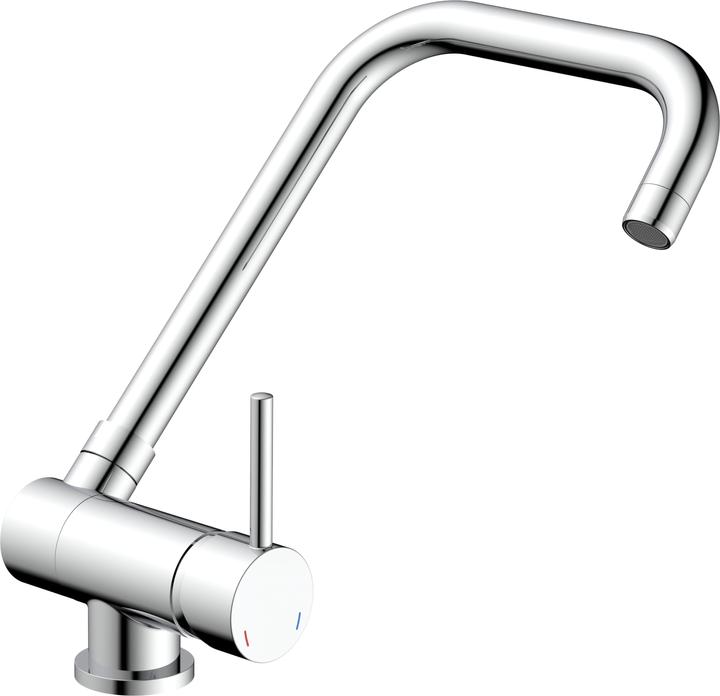 Image du produit Eisl Robinet Cuisine FLEXO Robinet d'évier chromé Montage sous fenêtre Pivotant NI182-0335T