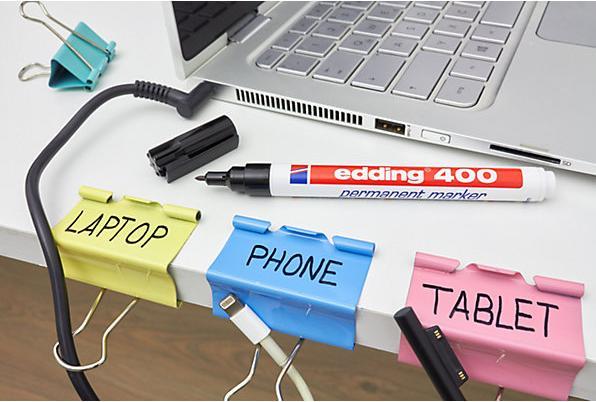 Produktbild kaiserkraft Permanentmarker edding® 400 (4x)