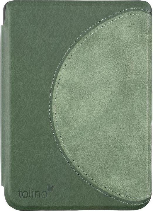 tolino shine/shine color, Schutztasche in Lederoptik (Motiv:semicircle) (Tolino Shine, Tolino Shine Color)