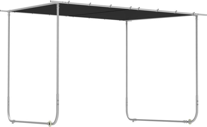 Immagine prodotto Outsunny Pergola con 4 sacchi di sabbia vuoti da riempire (302 cm, 302 cm)
