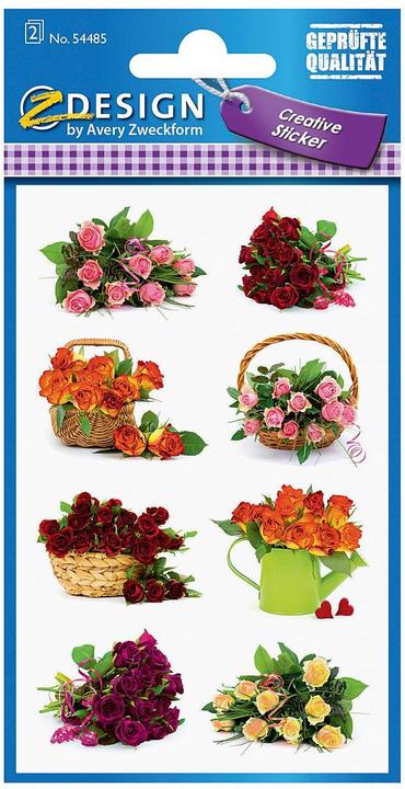 Produktbild Z-Design Aufkleber Blumenkörbe