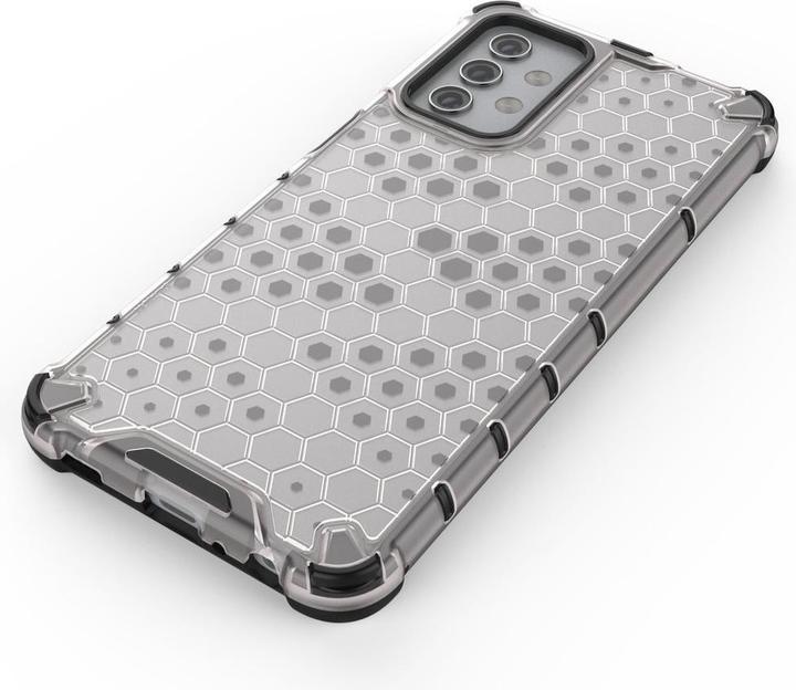 Produktbild Hurtel Honeycomb Handyhülle Schutzhülle mit TPU Rahmen für Samsung Galaxy A32 5G grün (Samsung Galaxy A32 5G)