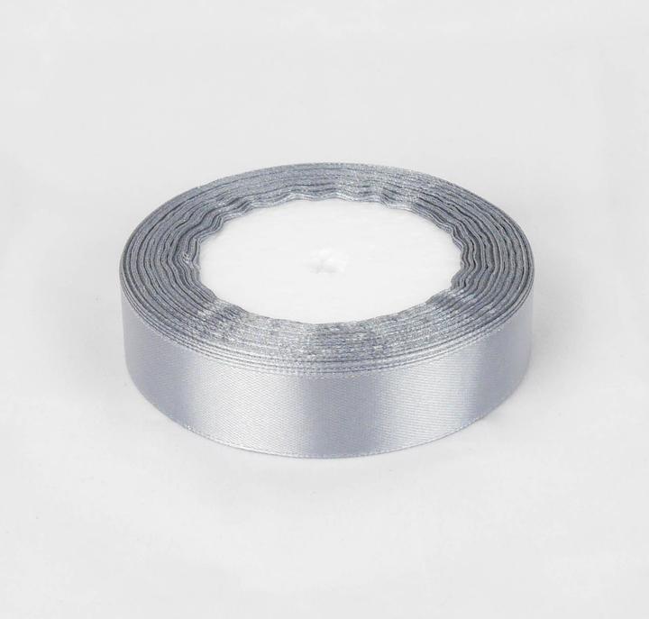 Image du produit Ruban de satin gris 2cm