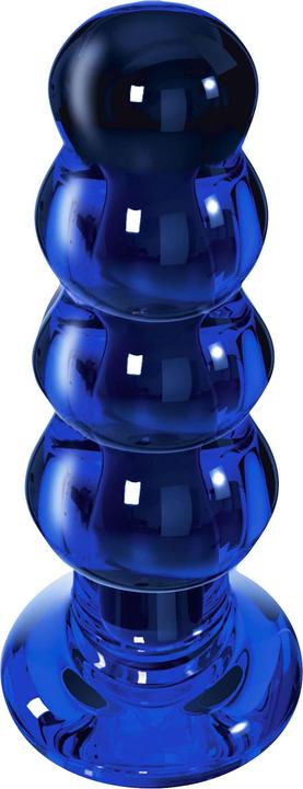 Actual product image ToyJoy Buttocks The Radiant Glass Butt Plug