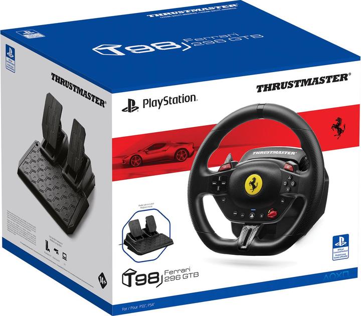 Actual product image Thrustmaster T98 Ferrari 296 GTB (PS4, PS5, PC)