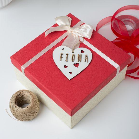 Image du produit Vintiun Baumschmuck Herz blanc