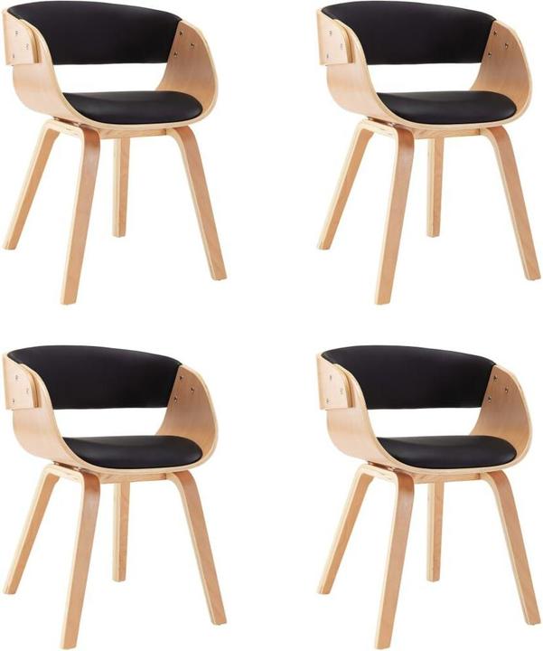 Schwarz und Hellbraun