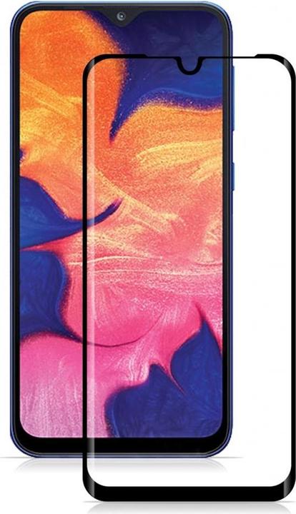 Actual product image Screenguard Samsung Galaxy A10 Full Screen Protective Glass Film 2.5D 9H (1 pcs., Samsung Galaxy A10)