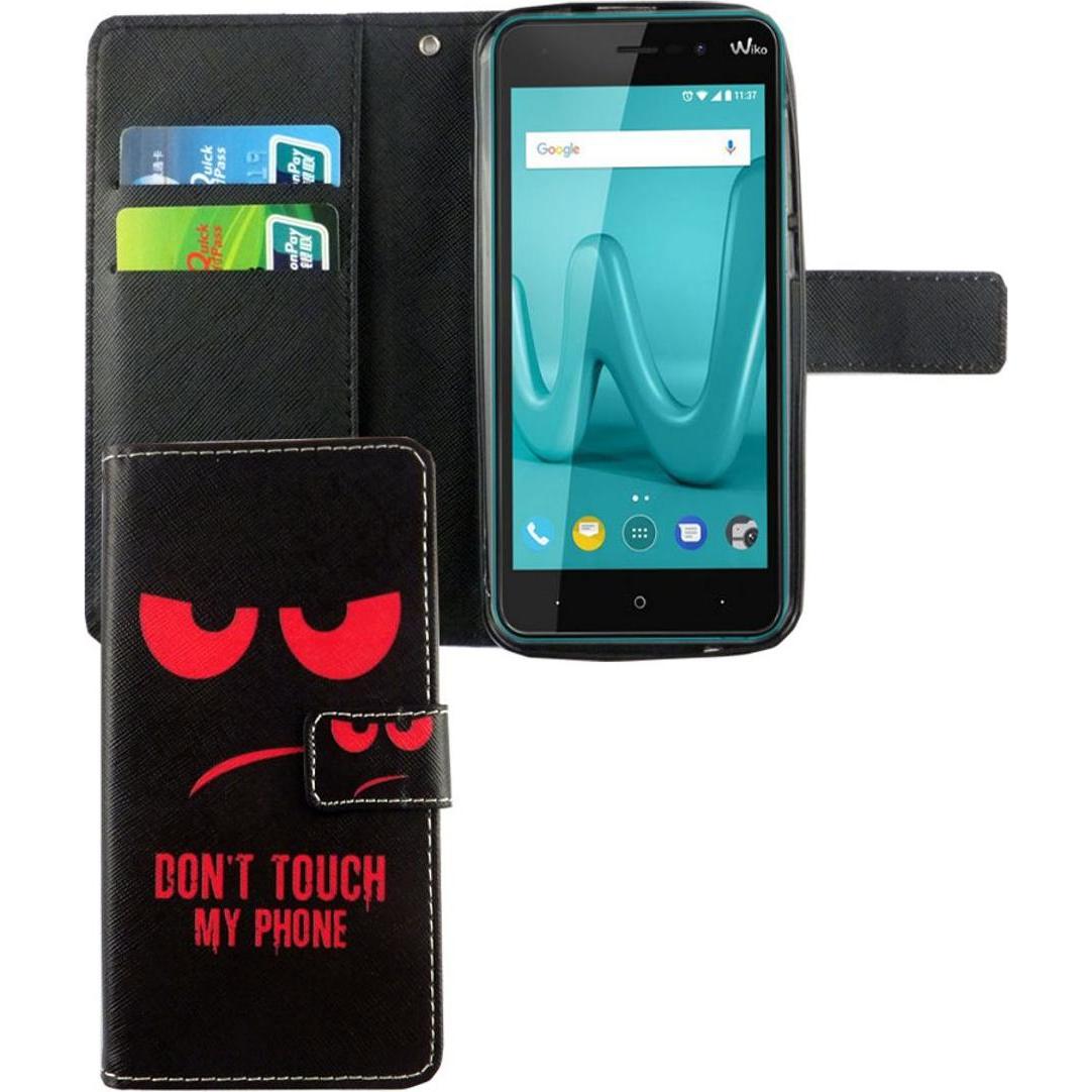 König Design Hülle Handy Schutz für Wiko Lenny 4 Case Cover Tasche Wallet Etui Handyhülle Neu (Wiko Lenny 4), Smartphone...