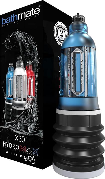 Image du produit Bathmate Pompe à pénis Hydromax X30 Wide Boy bleu