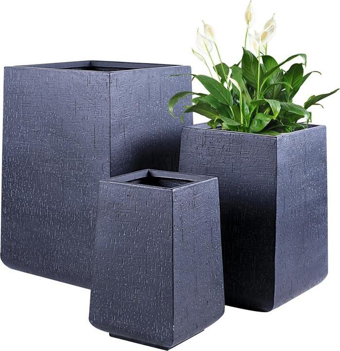 Produktbild Domoletti Flowerpot LT24023-3S, Ø 48 cm, grey