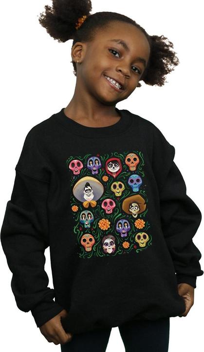 Immagine prodotto Disney Coco Heads Pattern Felpa Ragazze (152, 158)