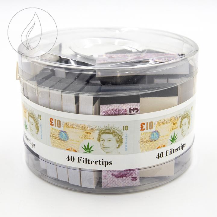 Produktbild Göffs 10 Pound Filter Tips Dose