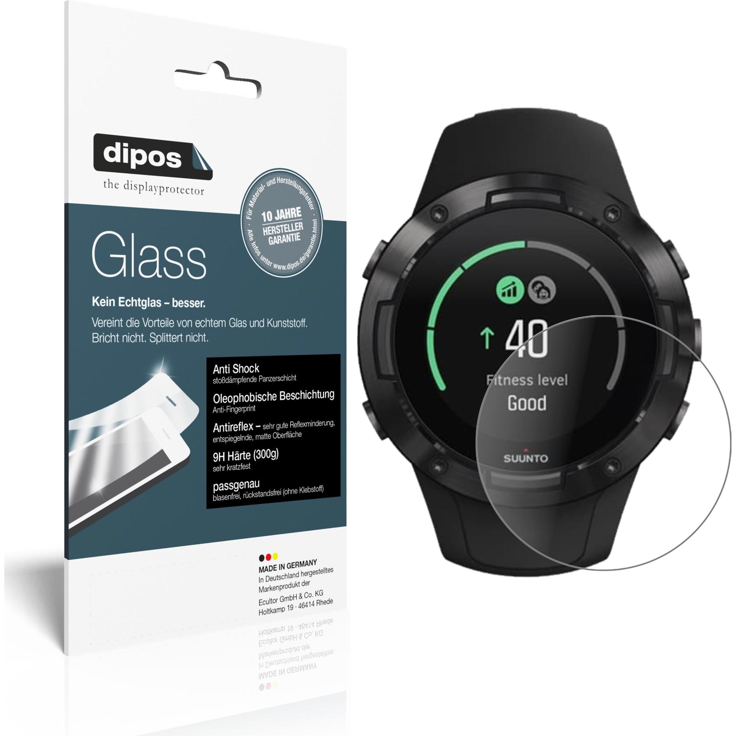 Dipos Displayschutz Anti-Shock, Smartwatch Schutzfolie, Transparent