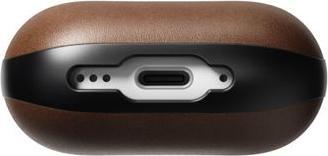 Image du produit Nomad Modern Leather Case Airpods 4 Brown (Sac pour écouteurs)