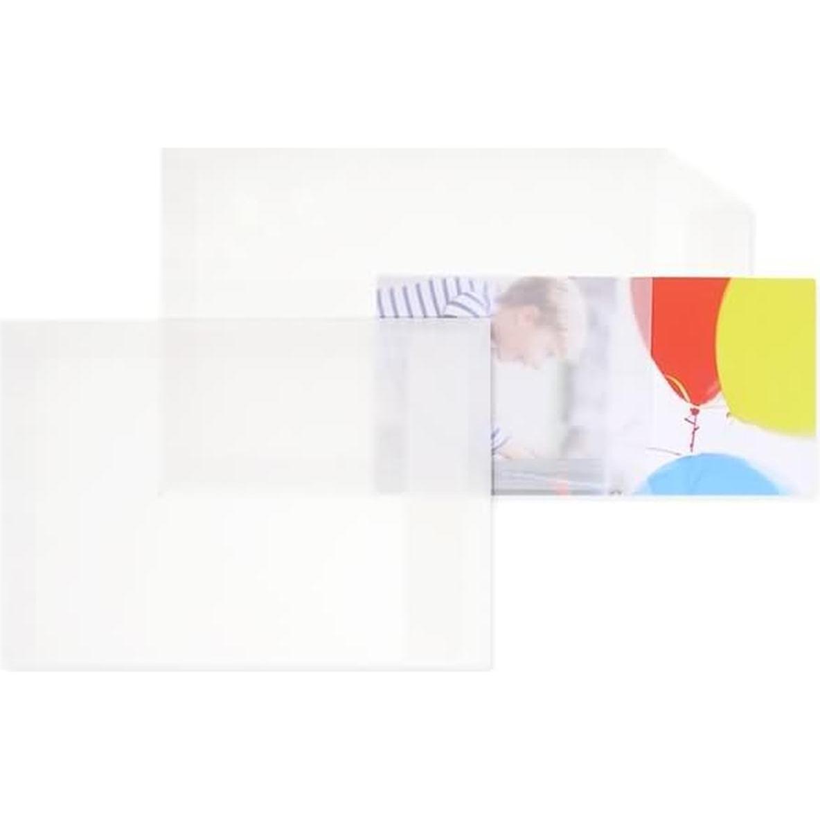 Thumbnail - Blanke, Versandtasche + Luftpolstertasche, Versandtaschen B5 90g/qm haftklebend VE=100 St. transparent-weiss (100 x)