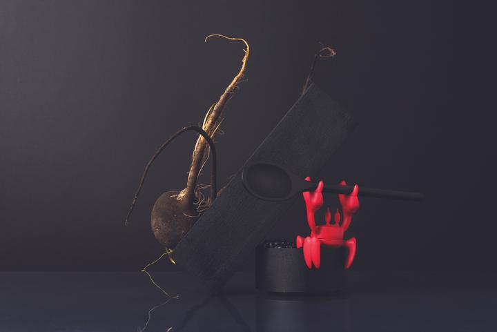 Actual product image Ototo Spoon holder & Steam Releaser - Red (OT905)