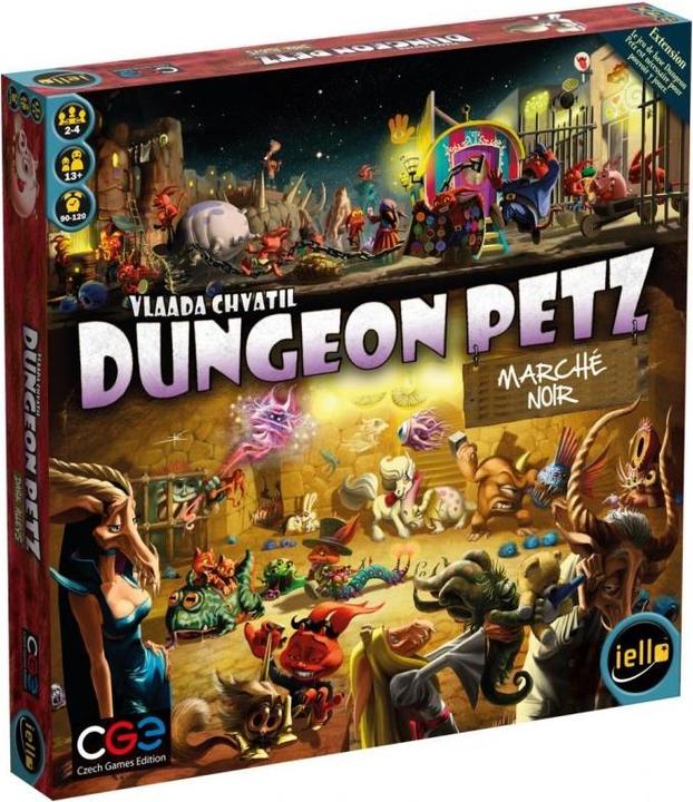 Image du produit Iello Dungeon Petz : Marché Noir (Français)