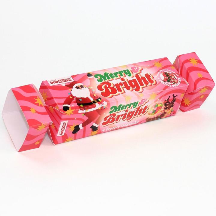 Produktbild United Oddsocks Weihnachtssocken Merry & Bright 37-42 (37 - 42)