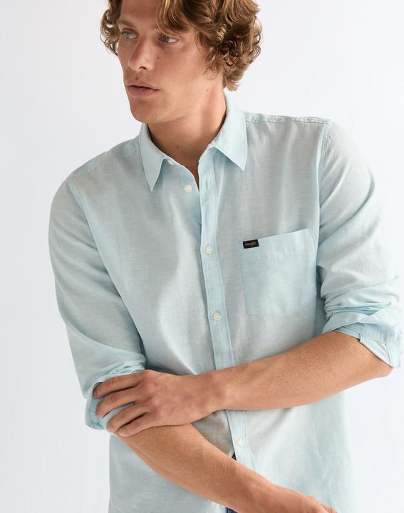 Image du produit Wrangler Langarmhemd 1 Pocket (M)