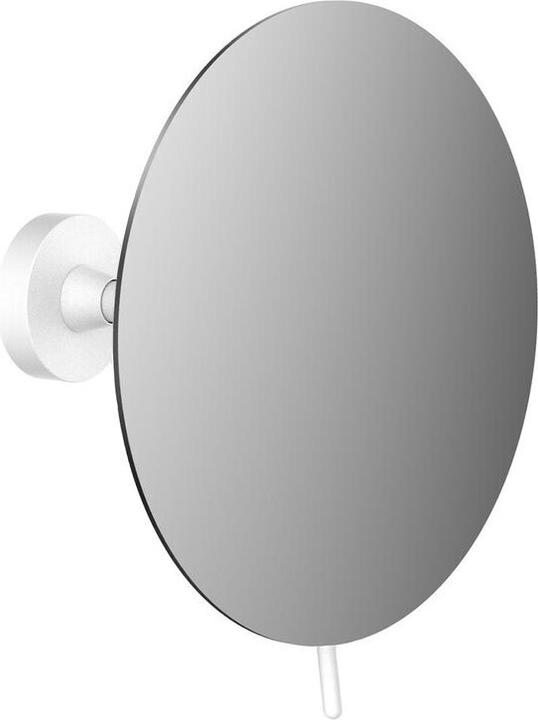 Emco round wall mirror, 1-arm, 3-fold, round, diameter 200mm, 1094 (Ø 20 cm)