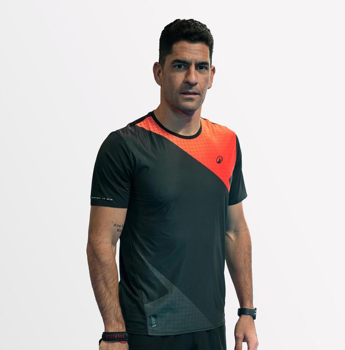 Immagine prodotto Kuikma Herren Padel T-Shirt - PTS Pro Maxi Sanchez rot (S)