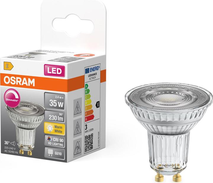 Image du produit Osram Sources lumineuses LED (GU10, 230 lm, 1x)