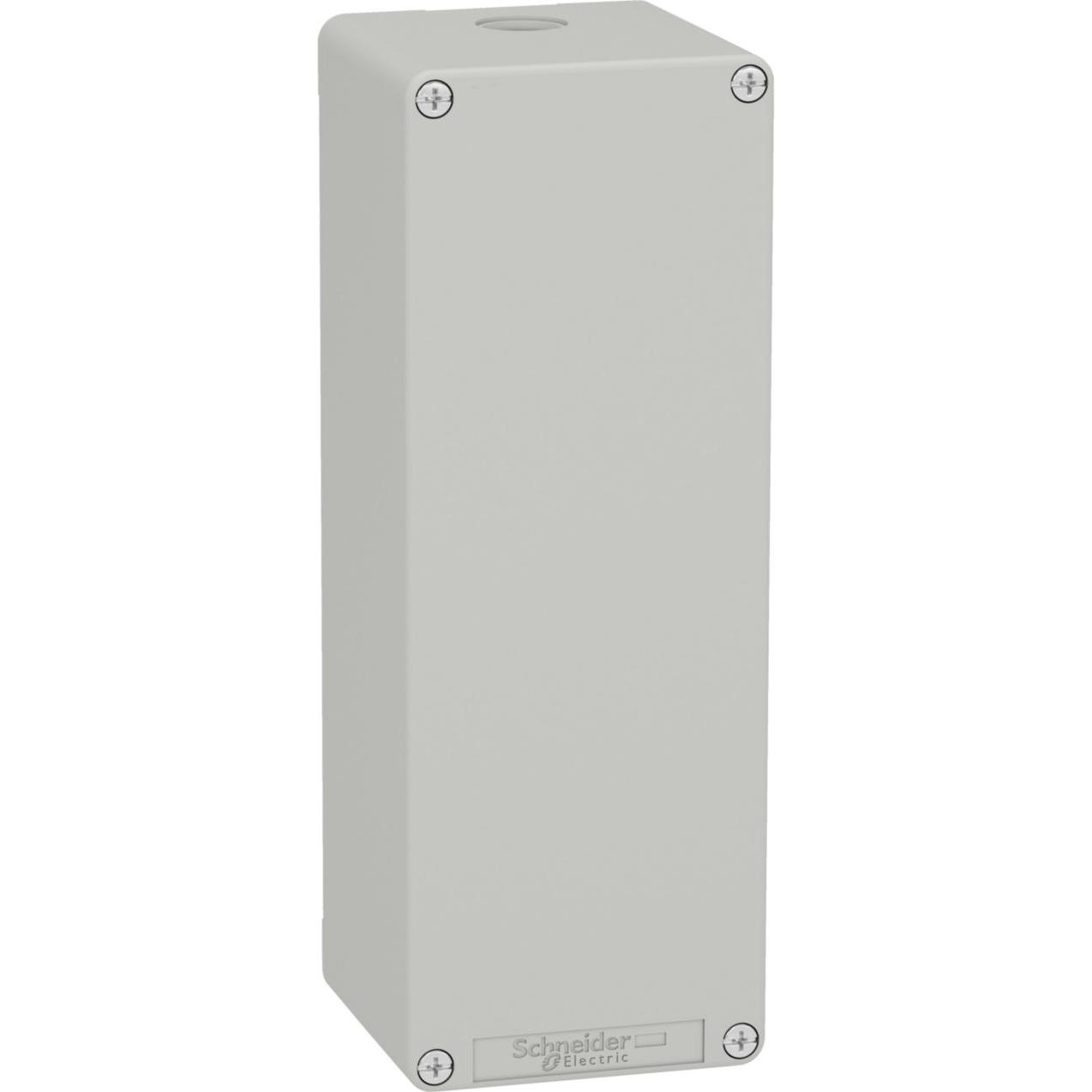 Schneider Electric XAPD44 Leergehäuse XAP Metall grau ohne Bohrung - CSA (Gehäuse), Elektronikzubehör + Gehäuse, Grau