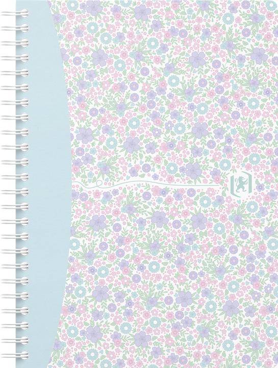 Image du produit Oxford Forme florale (A5, À rayures, Couverture rigide)