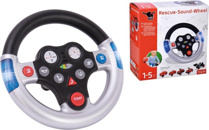 Actual product image BIG Play wheel with rescue sounds