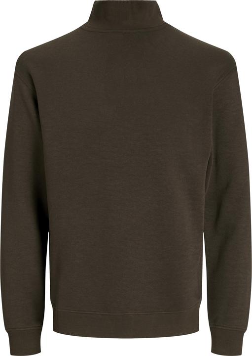 Actual product image Jack & Jones Single-coloured sweatshirt with half zip Sweatshirt with half zip (XXL)