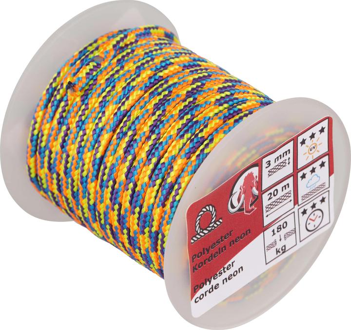 Produktbild Mamutec Polyester Seil 3 mm 20 m (20 m)