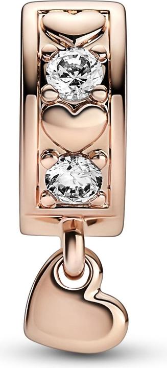 Immagine prodotto Pandora Cuori infiniti (Lega metallica, Silicone)