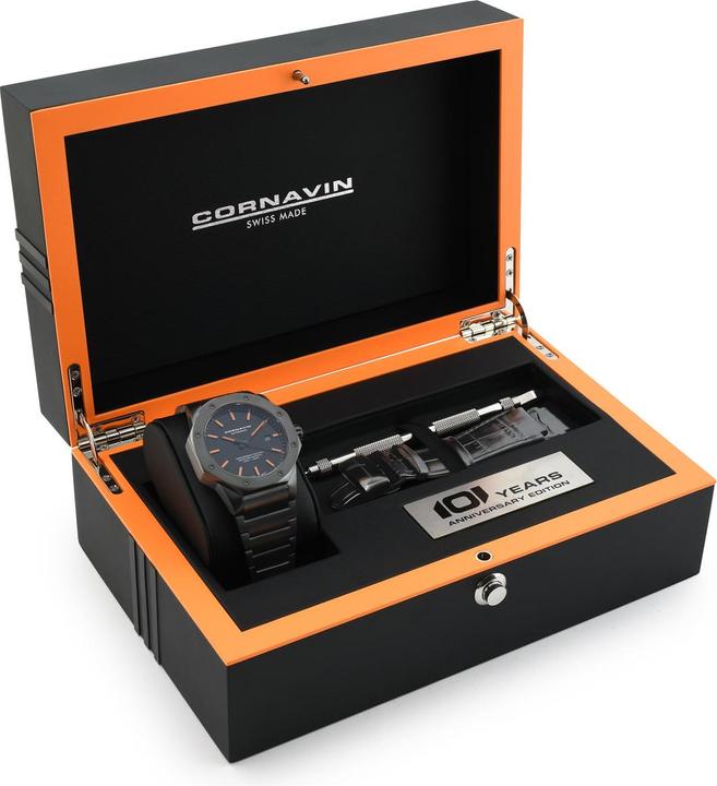 Produktbild Cornavin Downtown 3-H Automatic Anniversary Edition (42 mm)