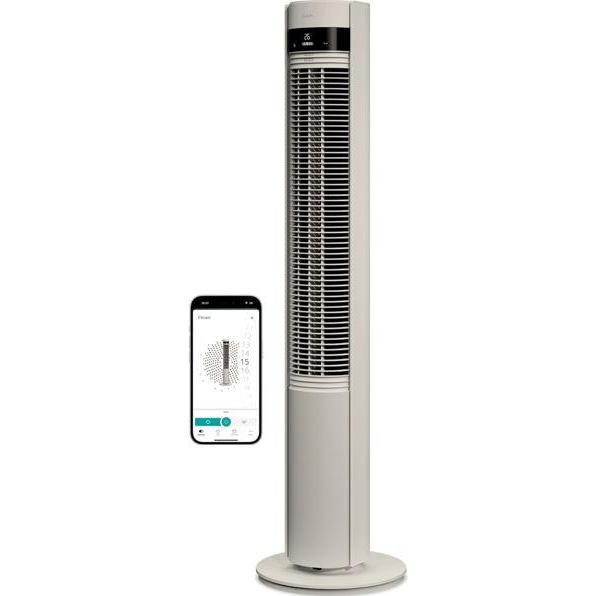 Duux Elevate Smart Tower Ventilator Greige, Ventilatore, Beige