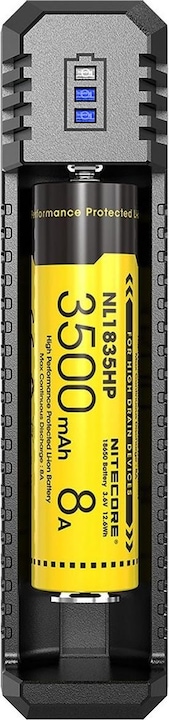 Actual product image Nitecore USB charger UI1 (1 pcs., 14500, 16340, 18650, Chargers without battery)