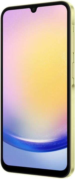 Actual product image Samsung Galaxy A25 5G (128 GB, Yellow, 6.50", Dual SIM, 5G)
