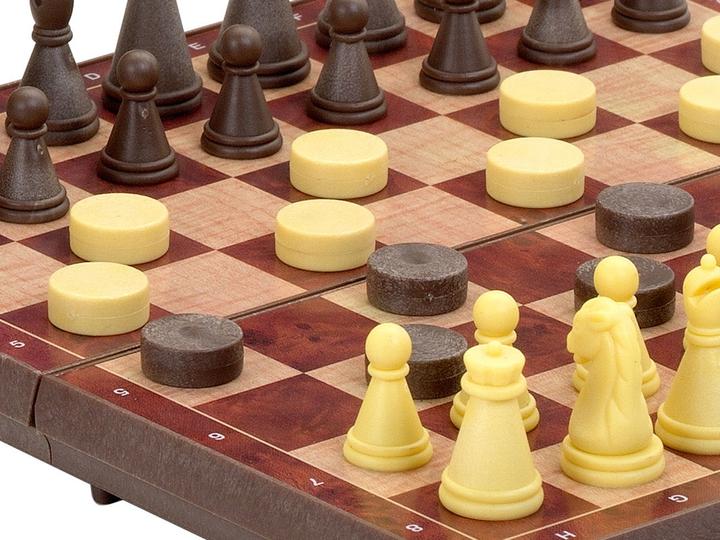 Actual product image Cayro Magnetic Chess - Checkers