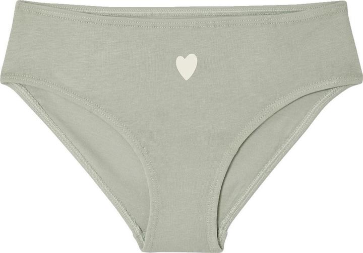 Produktbild Vertbaudet 7er-Pack Slips mit Herzmotiv, Bio-Baumwolle Mädchen BASIC (110, 7er Pack)