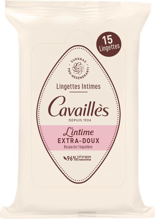 Image du produit Roge Cavailles Lingettes intimes Rogé Cavaillès Extra Douces Btl 15 pces (Lingettes intimes)