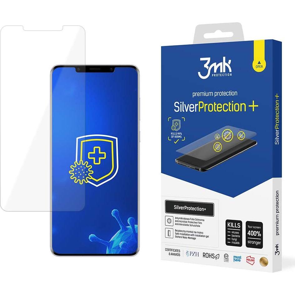 3MK Huawei Mate 50 Pro – SilverProtection+ (1 Stück, Huawei Mate 50 Pro), Smartphone Schutzfolie, Transparent