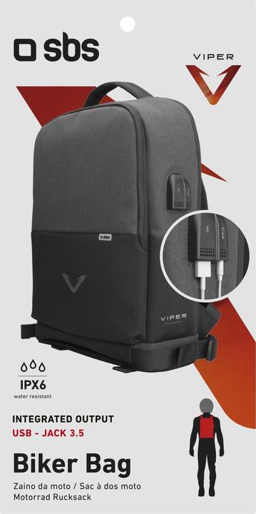 Actual product image SBS Motorcycle backpack